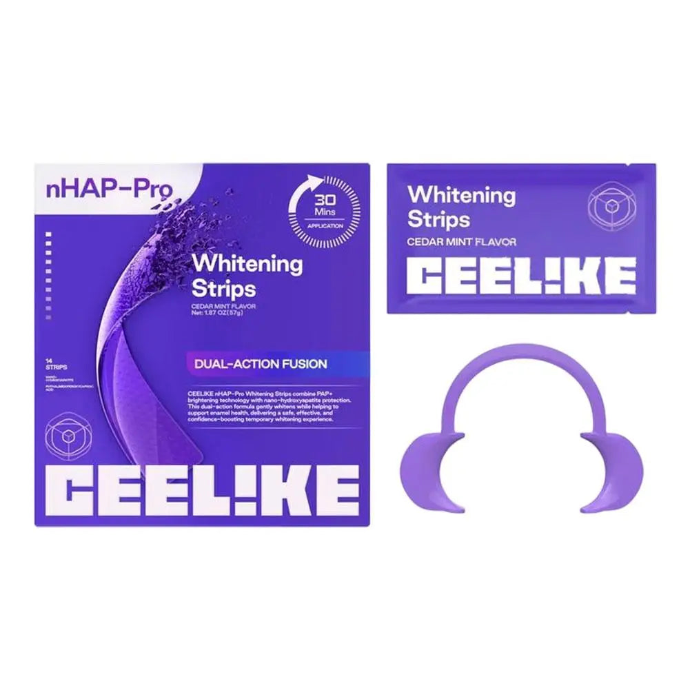 Ceelike ホワイトニングシート|過酸化物不使用。 自宅で・やさしく・30分で